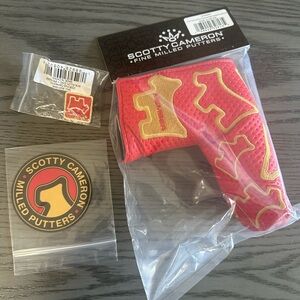 2026 Scotty Cameron Club Cameron Headcover + Pin + Sticker
